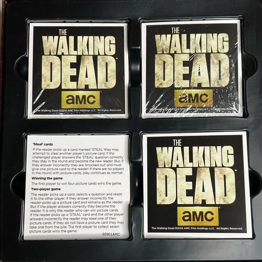 Walking Dead Trivia Game New Open Box